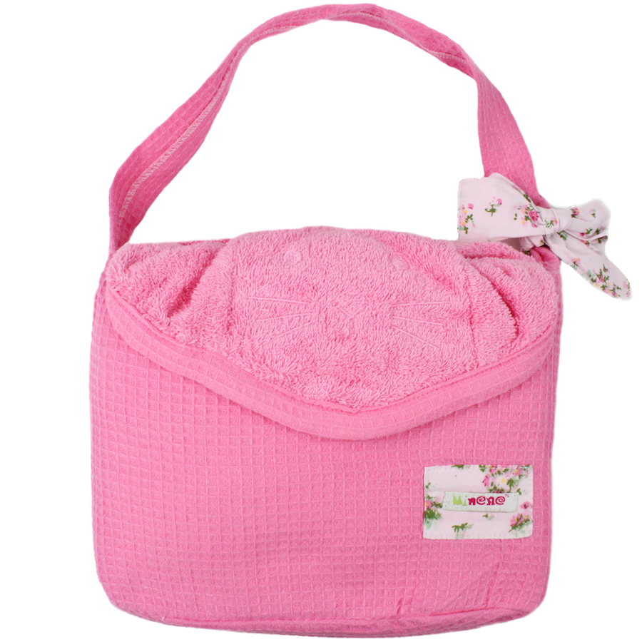 Baby Bath Gift Basket - Pink Cat !