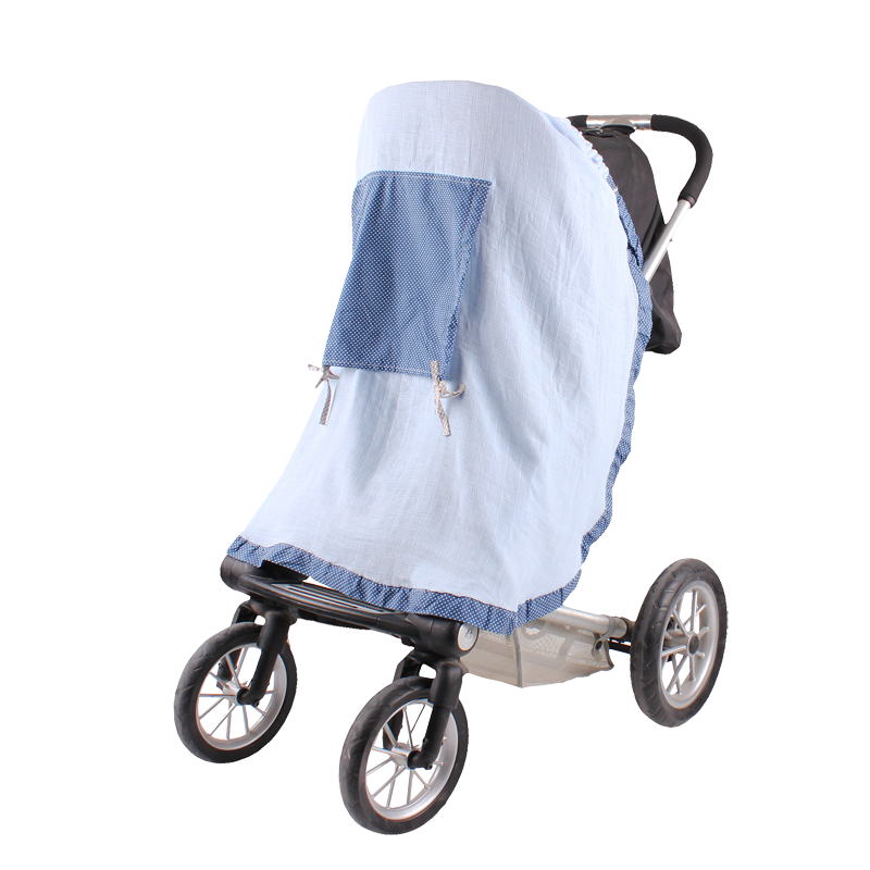 Muslin Pushchair Sunshade