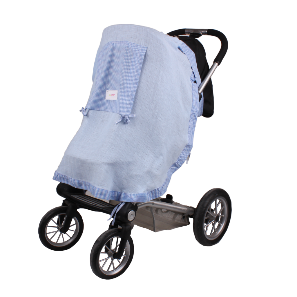 Muslin Pushchair Sunshade