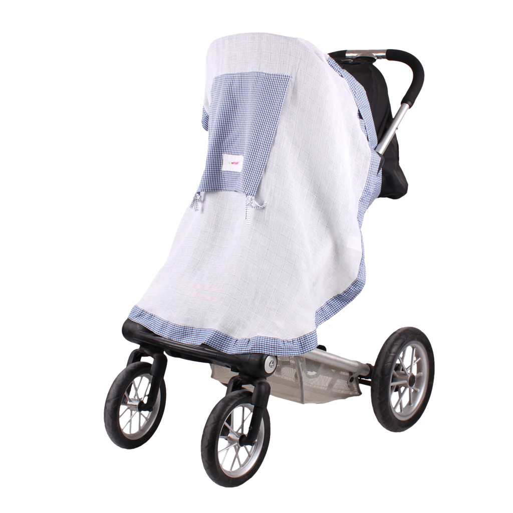 Muslin Pushchair Sunshade