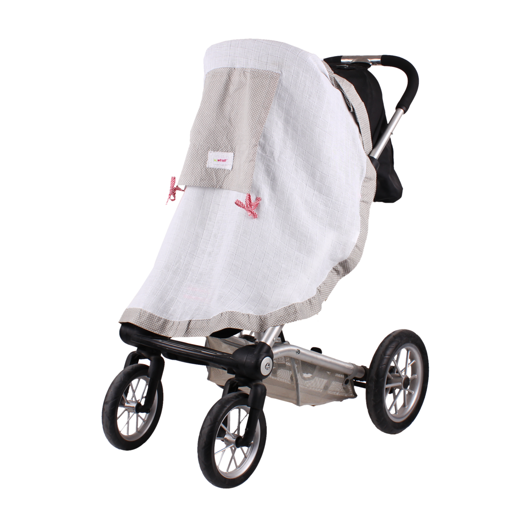 Muslin Pushchair Sunshade