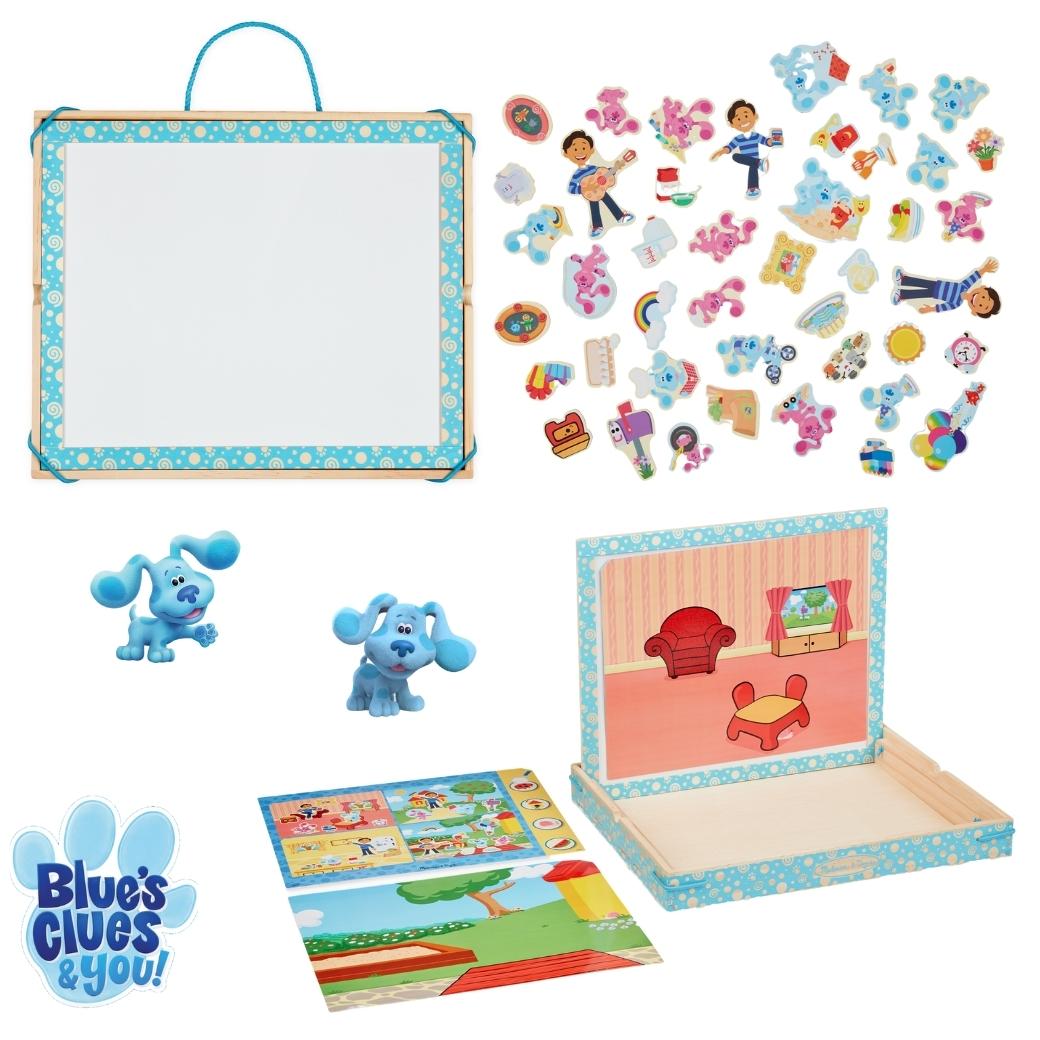 Blue's Clues Melissa & Doug X Blue's Clues & You! Wooden Magnetic Picture Game