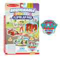 "flip" สติกเกอร์แบบติดซ้ำได้ Melissa & Doug X PAW Patrol แผ่นพับ - ภารกิจคลาสสิก
