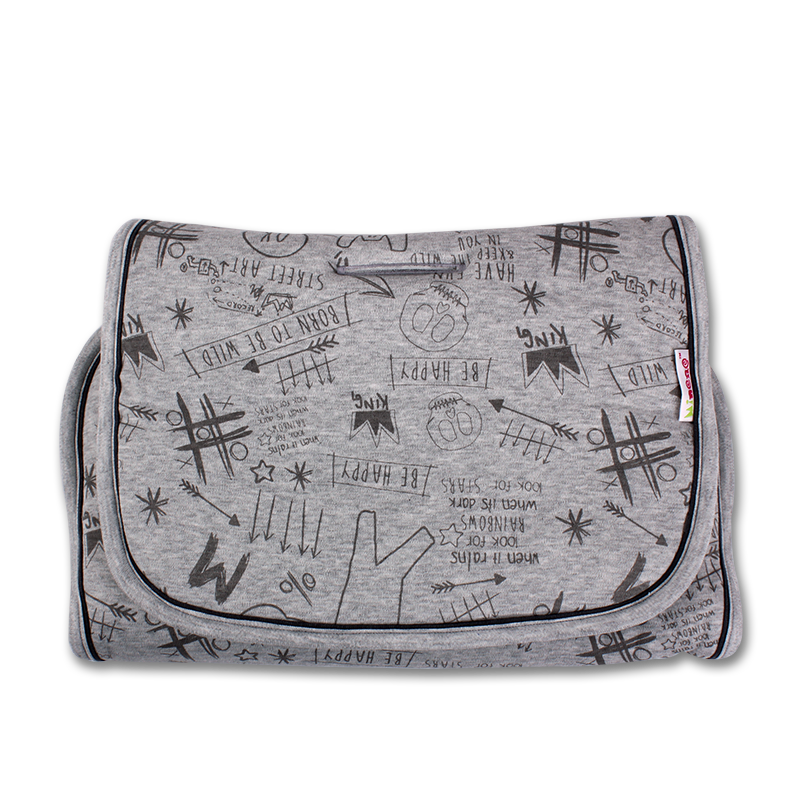 リバーシブルベビーカー＆カーシートライナー - ジャージーコットン！