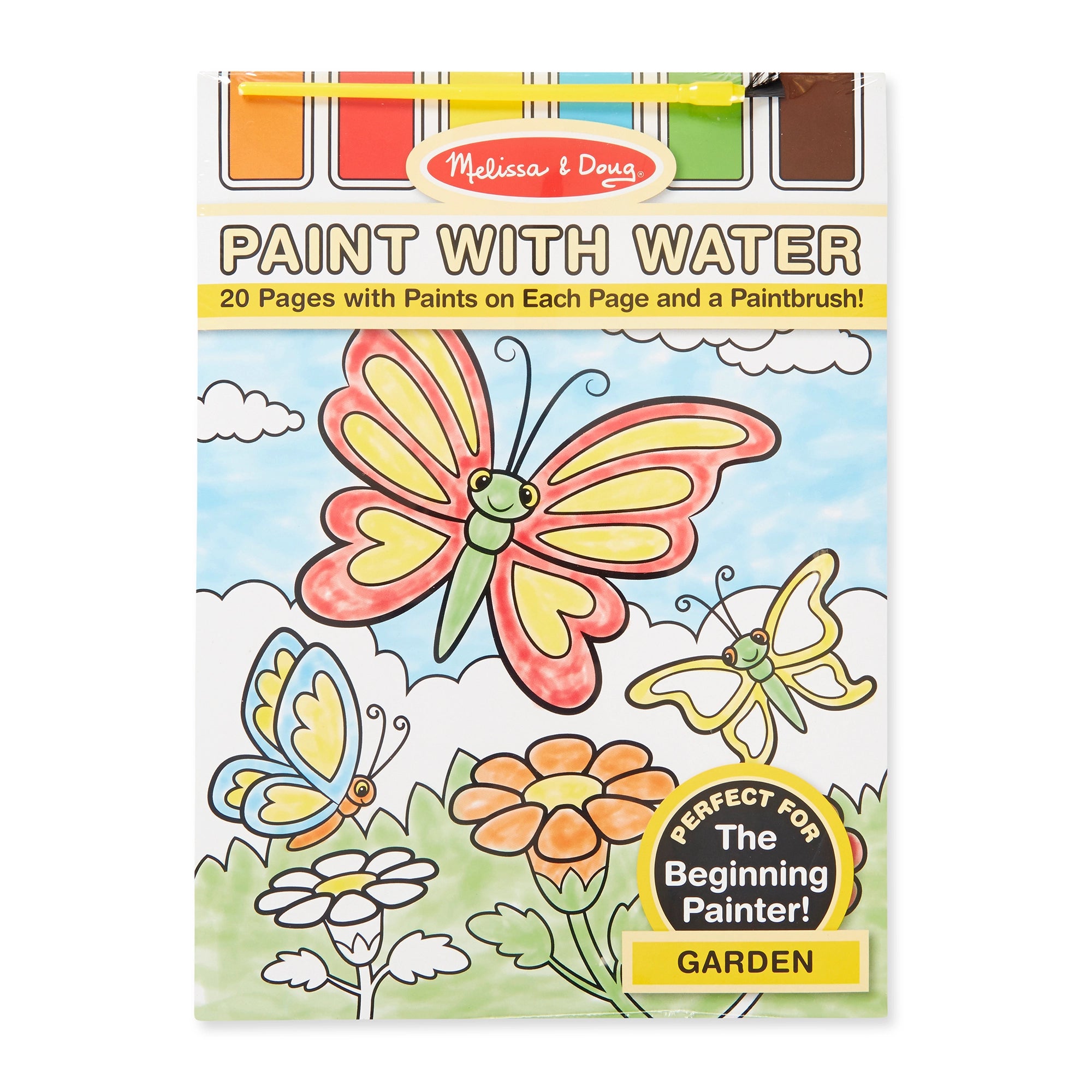 Garden Paint with Water Kids' Art Pad