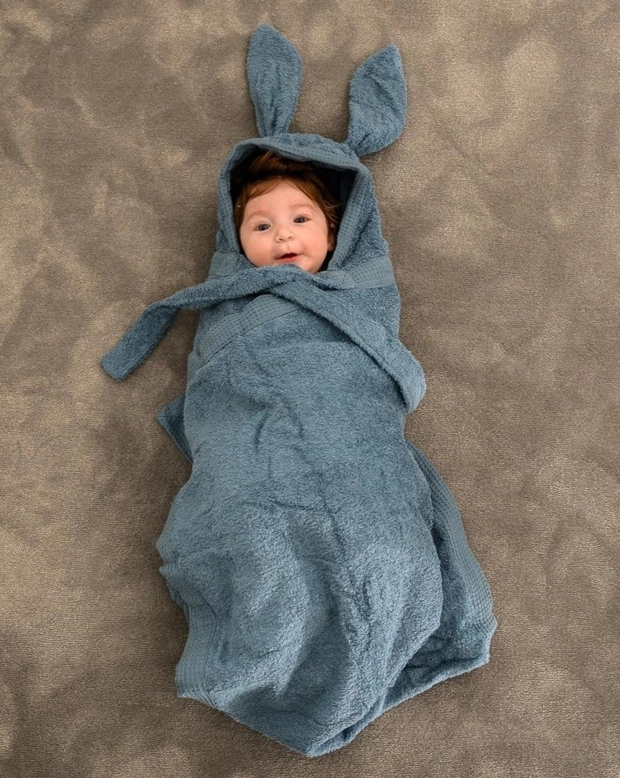 ผ้าขนหนูเด็กหมวกสัตว์