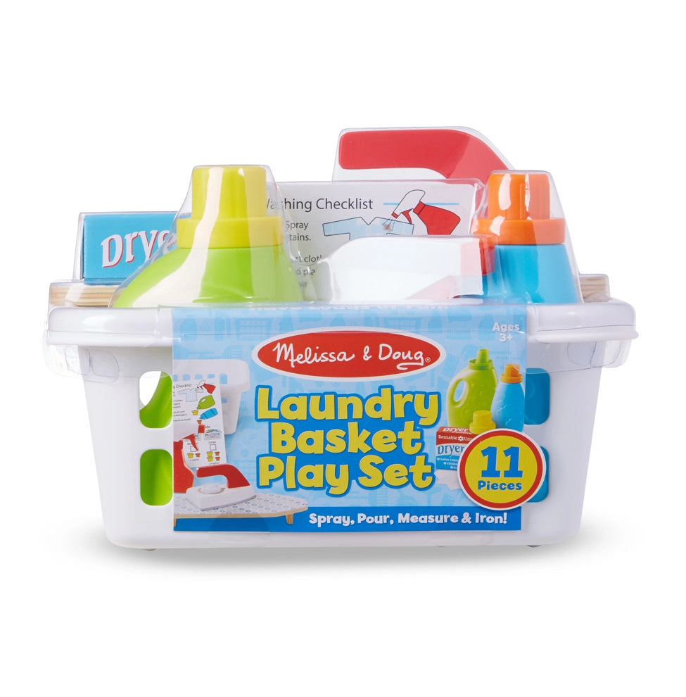 Melissa & Doug Laundry Basket Play Set