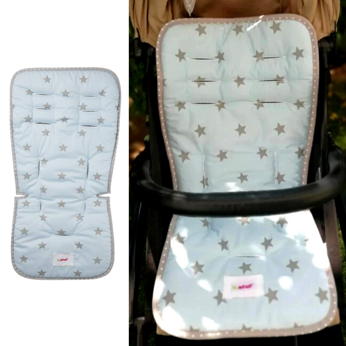 เบาะรอง 2 in 1ใช้ได้กับทั้งรถเข็นและคาร์ซีททุกรุ่น