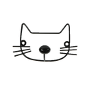 Cat Metal Hanger