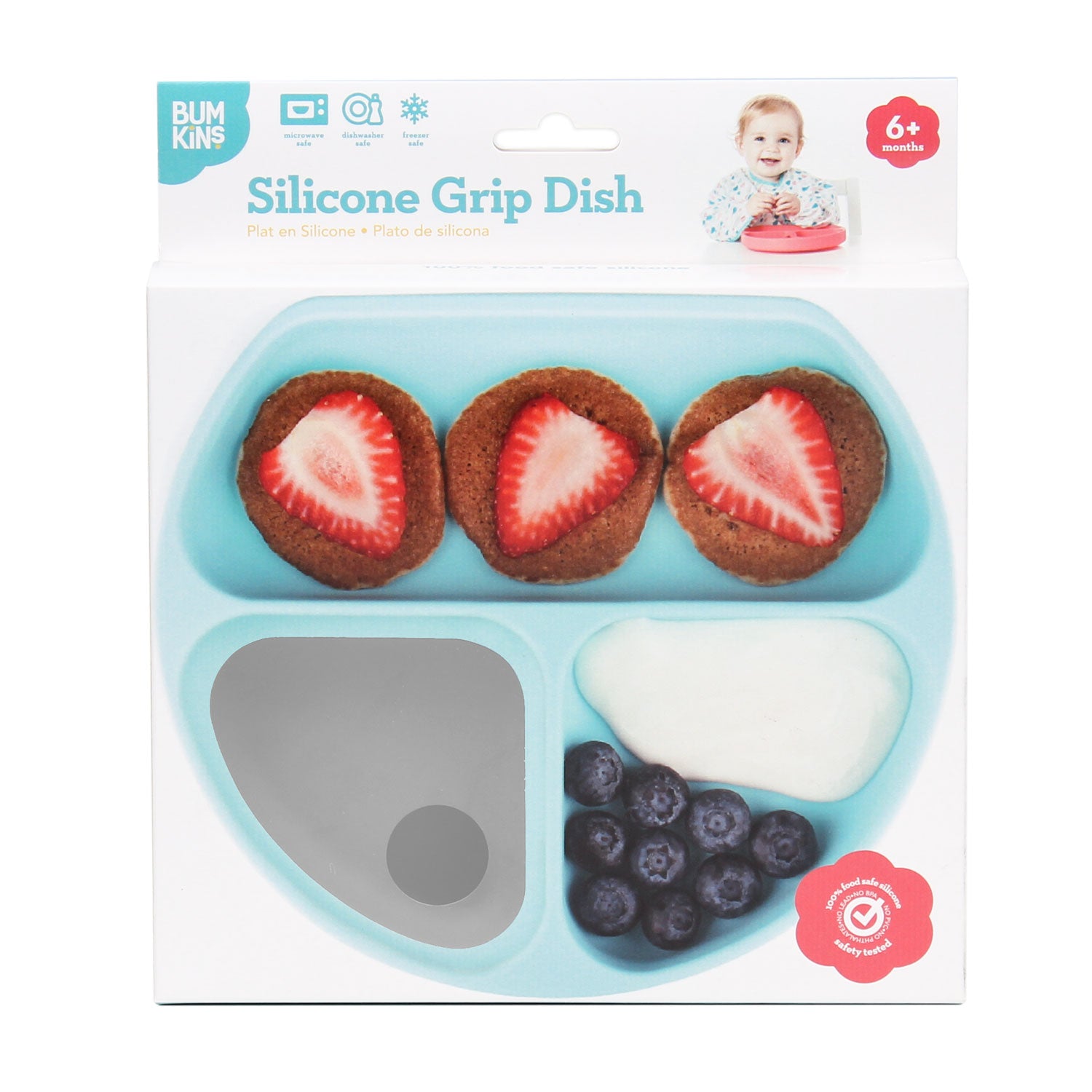 Silicone Grip Dish