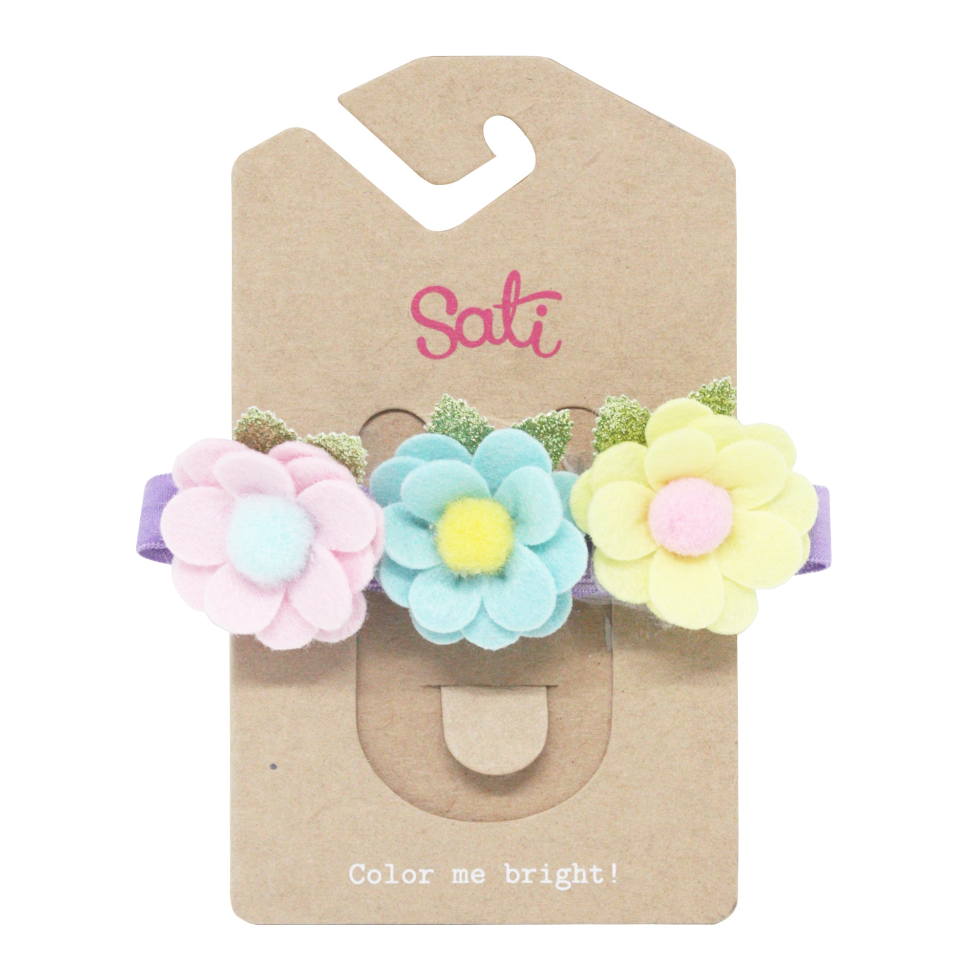 PF. HB PASTEL FLORAL HEADBAND