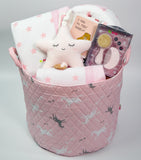 It's A Girl Gift Basket - Pink Star!