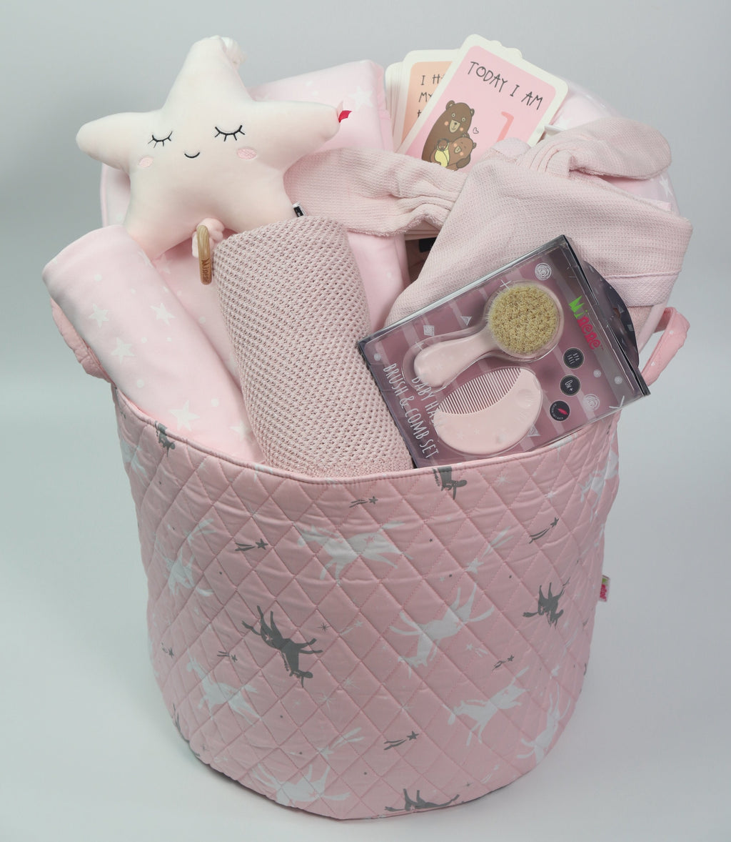 Stunning Gift Basket - Baby Pink Star!