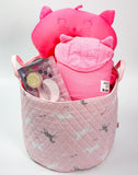 Baby Bath Gift Basket - Pink Cat !