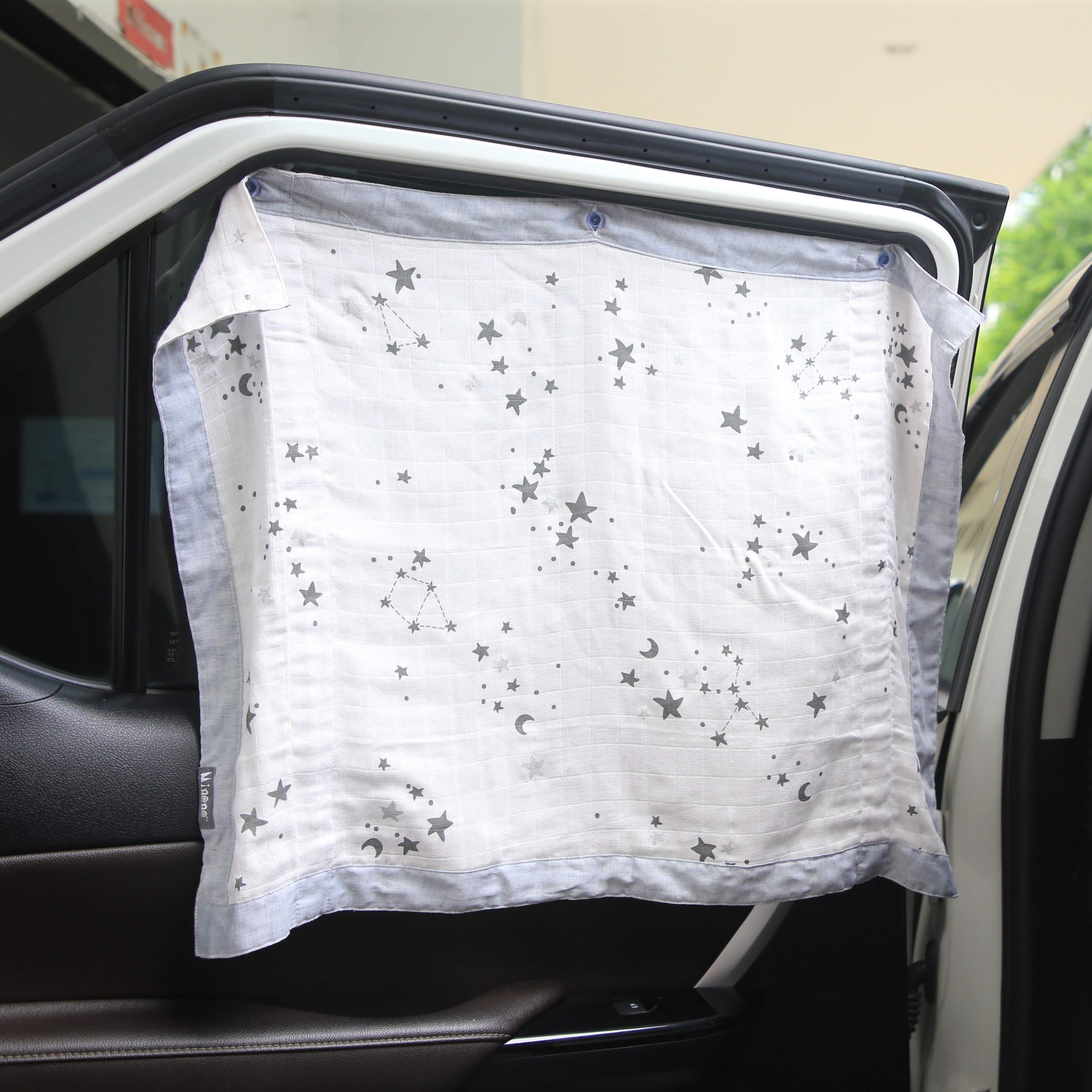 Muslin Bamboo Car Sunshade