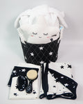 Classic Black & White Newborn Gift Basket