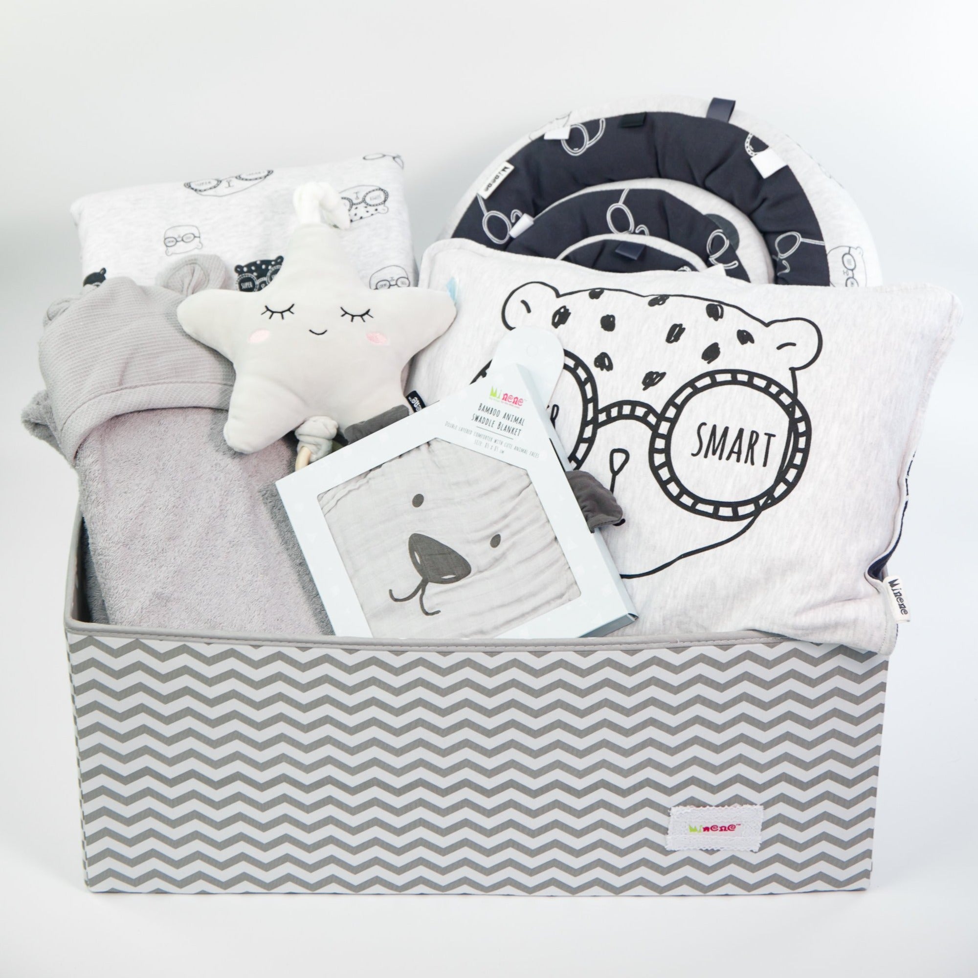 Perfect Newborn Gift Box - Classic Grey !