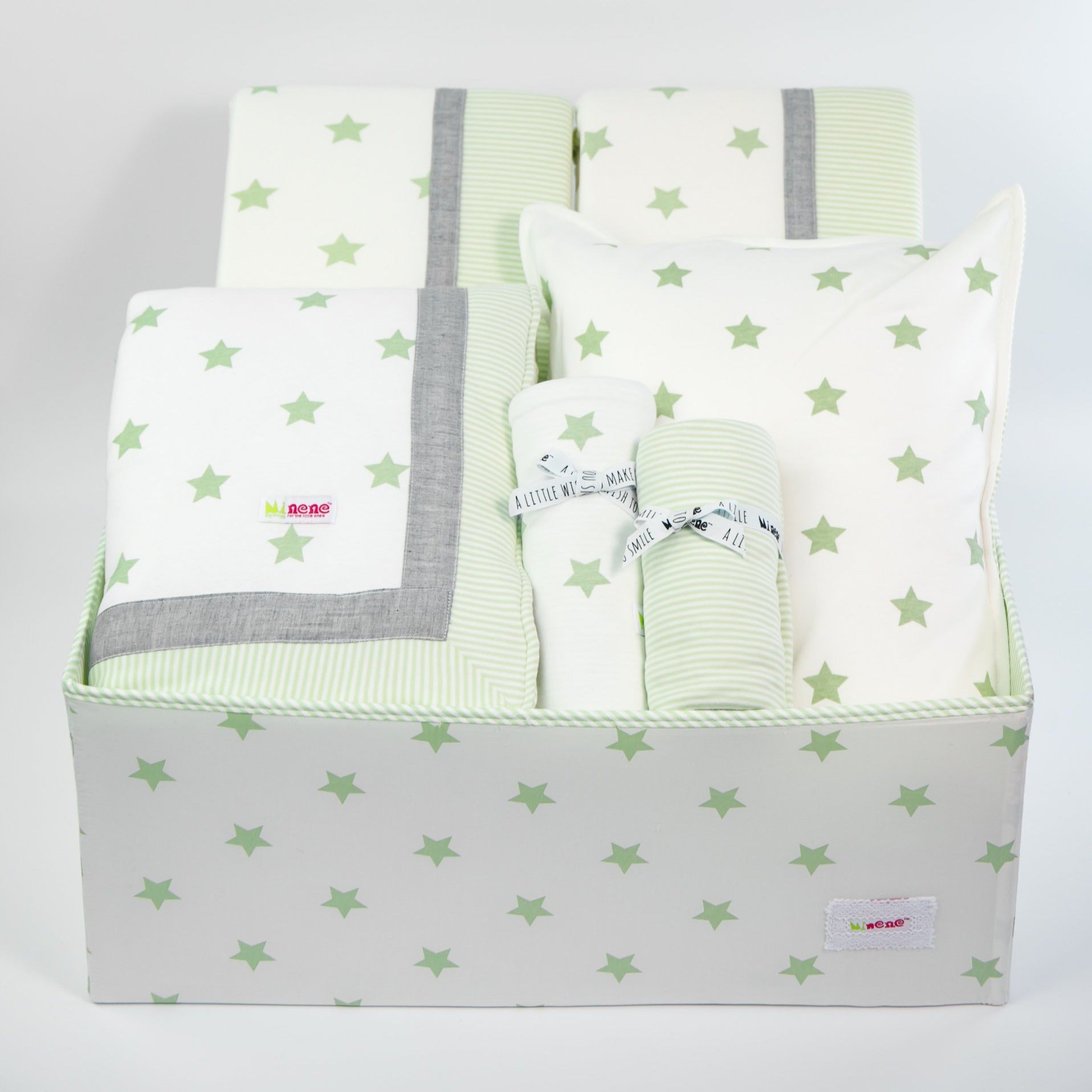 Special Green Star Bedding Gift Box