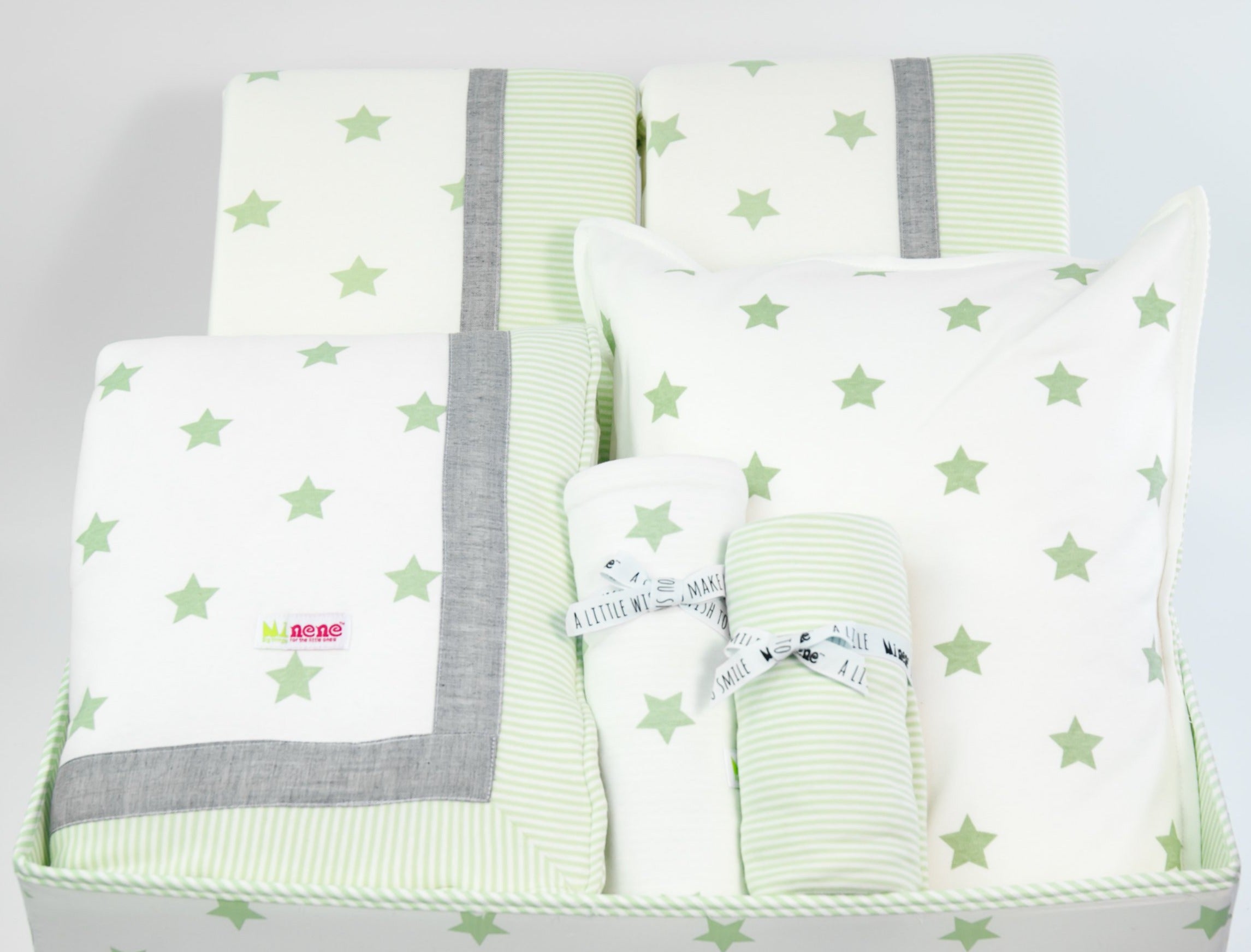 Special Green Star Bedding Gift Box
