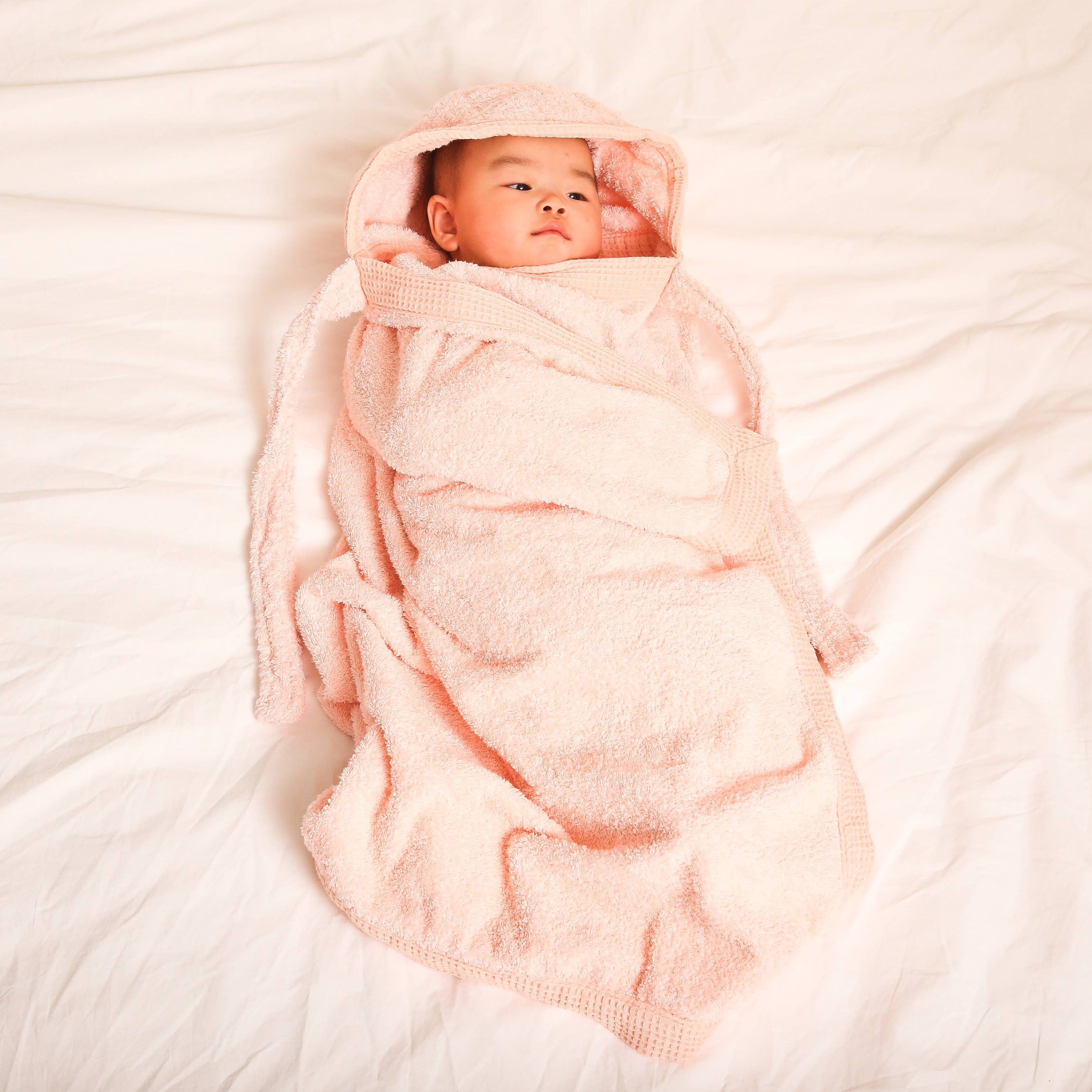 ผ้าขนหนูเด็กหมวกสัตว์