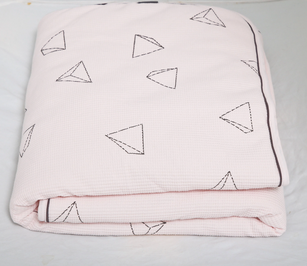 Small Waffle Winter Blanket 80x80 cm