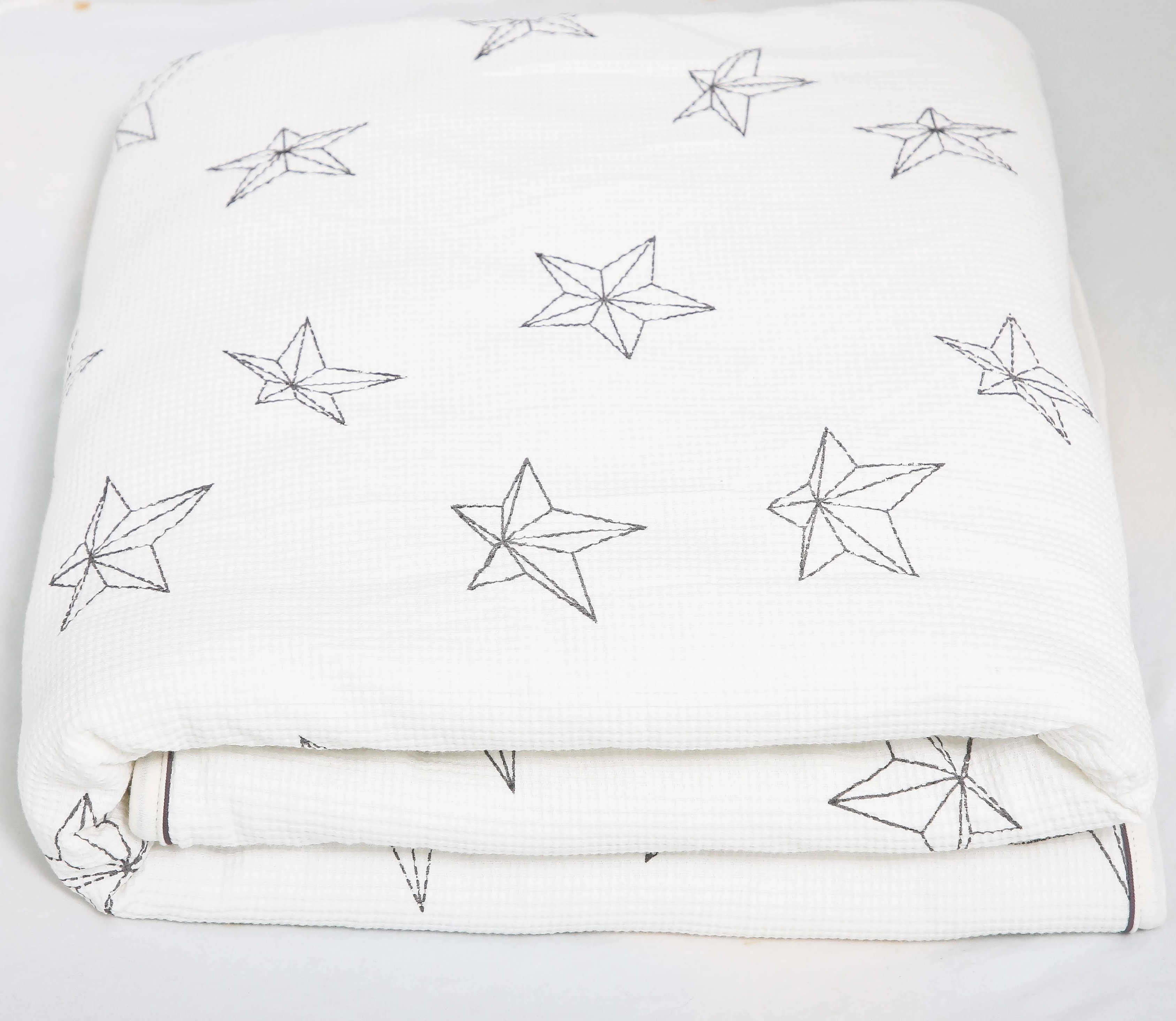 Small Waffle Winter Blanket 80x80 cm