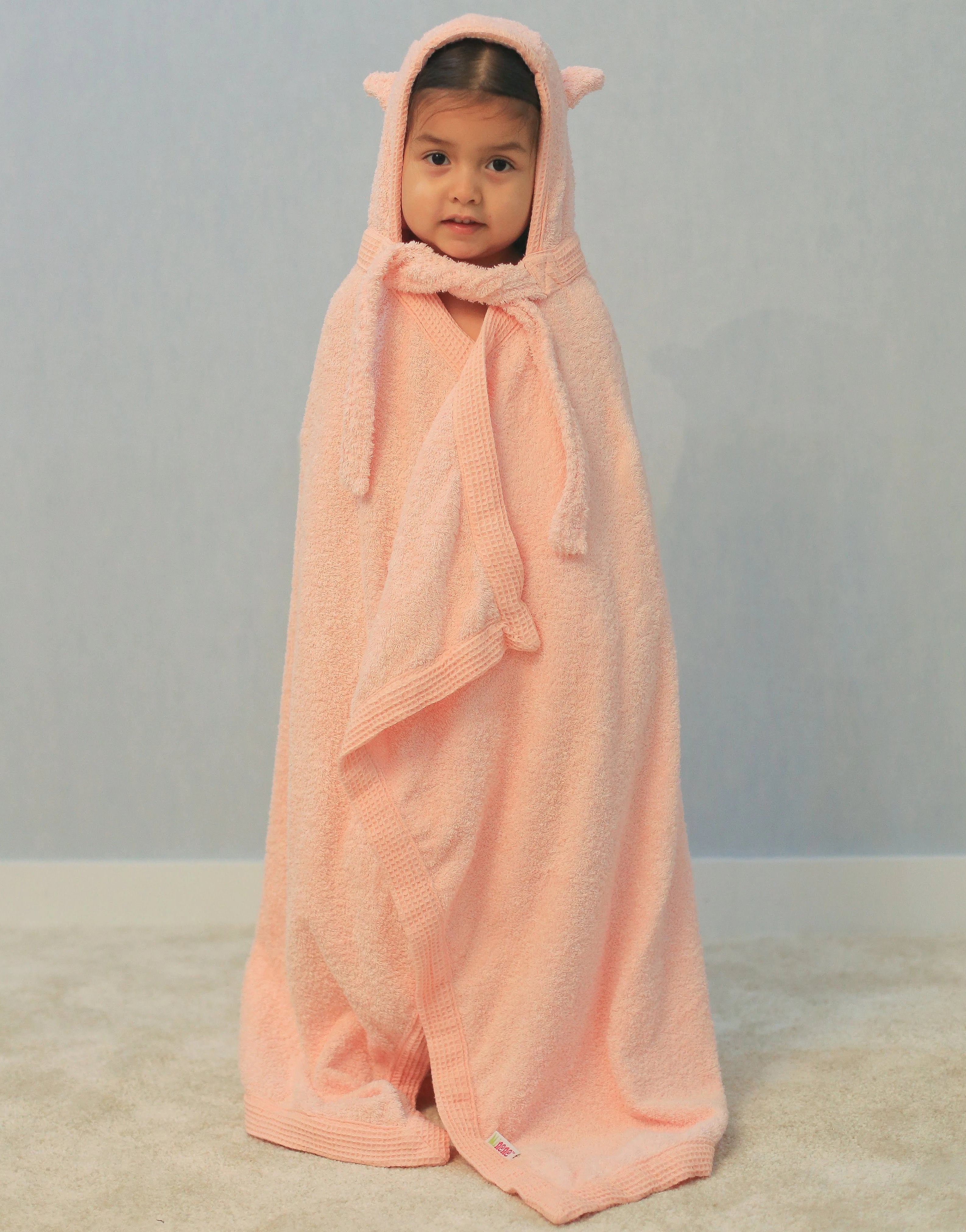 ผ้าขนหนูเด็กหมวกสัตว์