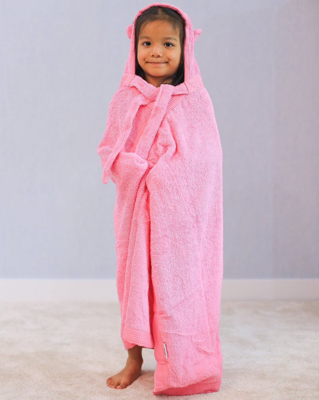 ผ้าขนหนูเด็กหมวกสัตว์