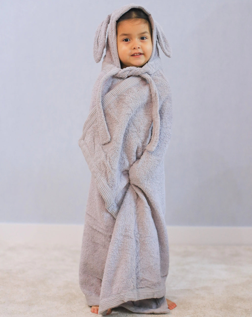 ผ้าขนหนูเด็กหมวกสัตว์