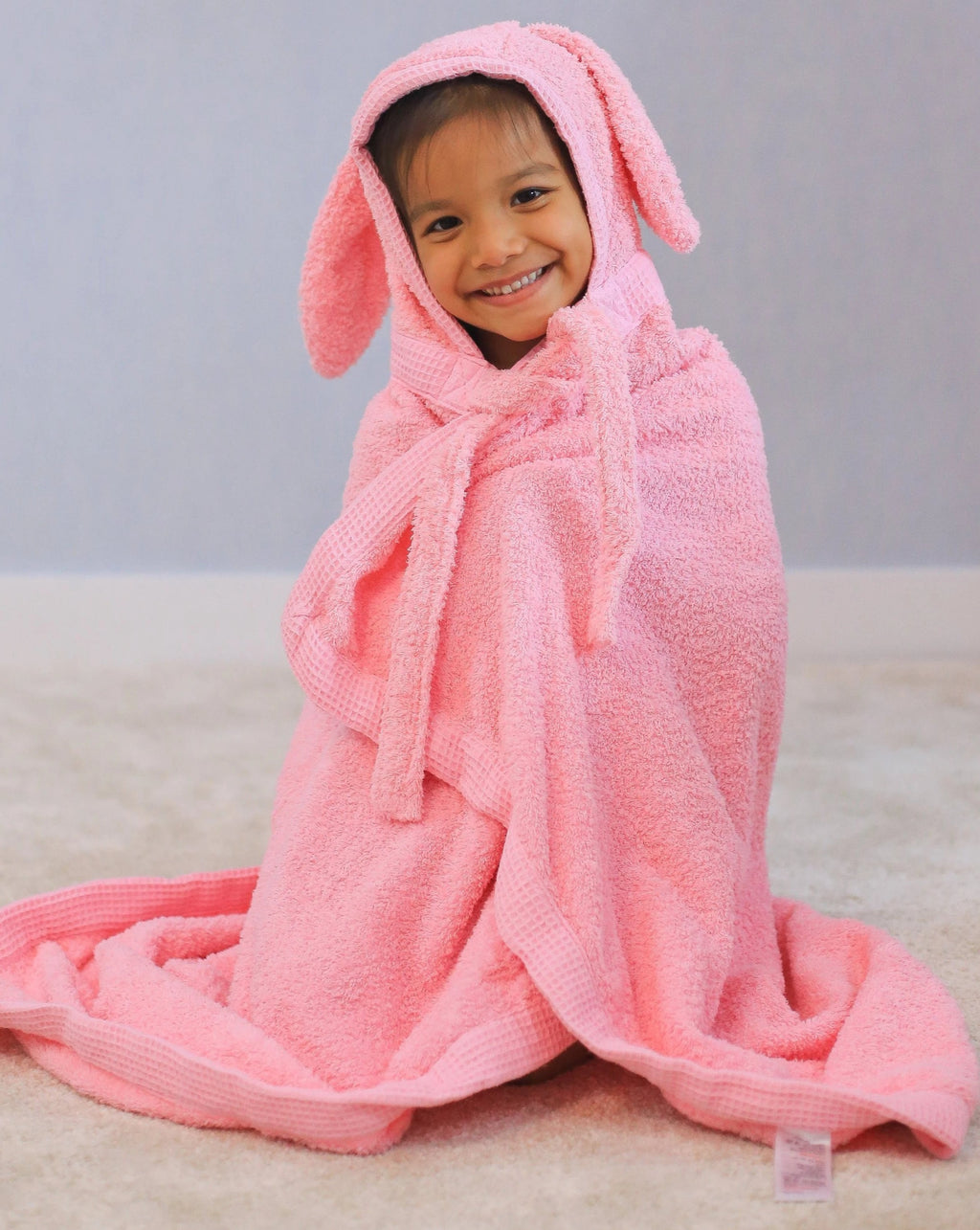 ผ้าขนหนูเด็กหมวกสัตว์