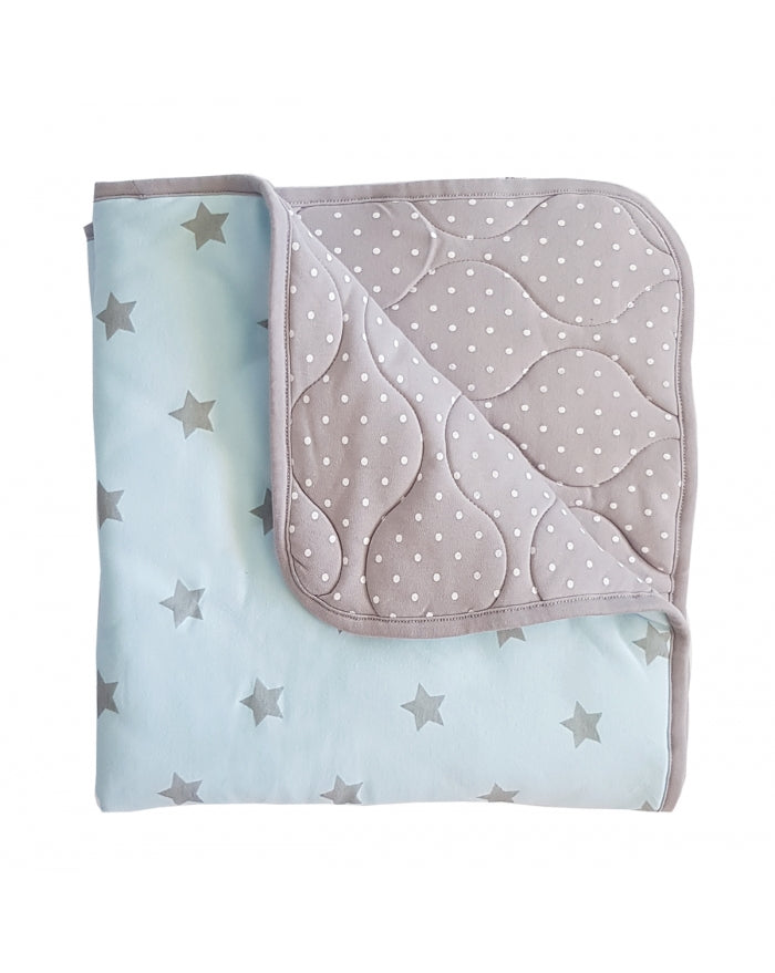 Small Reversible Winter Quilt 80 x 80cm