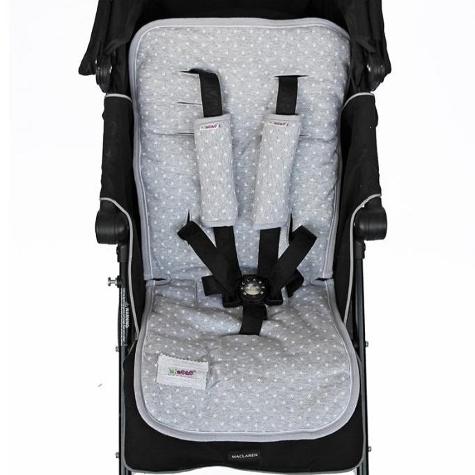 Reversible Pushchair & Car Seat Liner Set - Jersey Cotton!