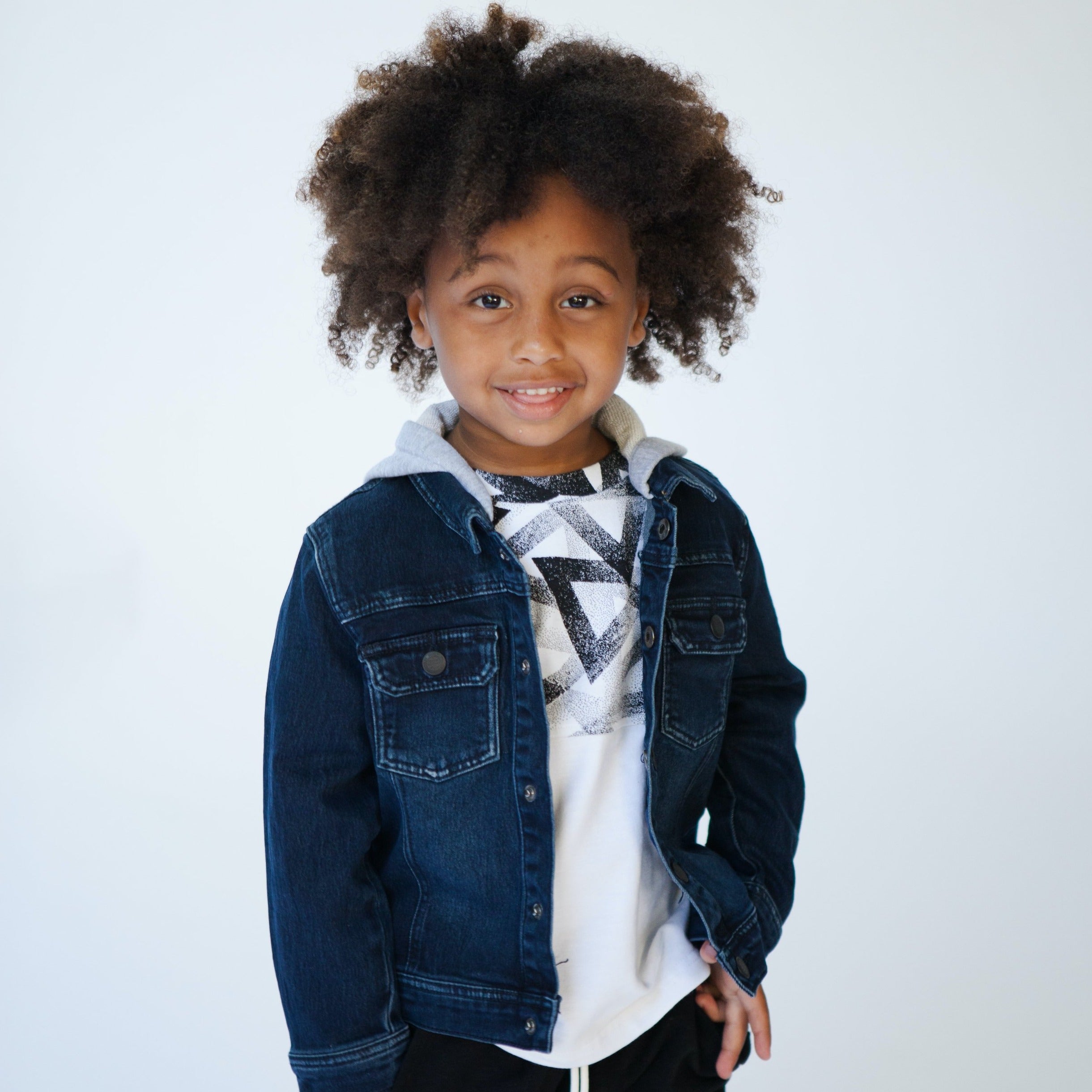 Boys Jacket J,Jeans - Dark Blue